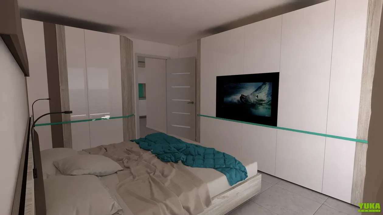 Proiect mobilare apartament cu 2 camere, 70 m², Elaborat, 17 Iulie 2018 — foto 4 din 7