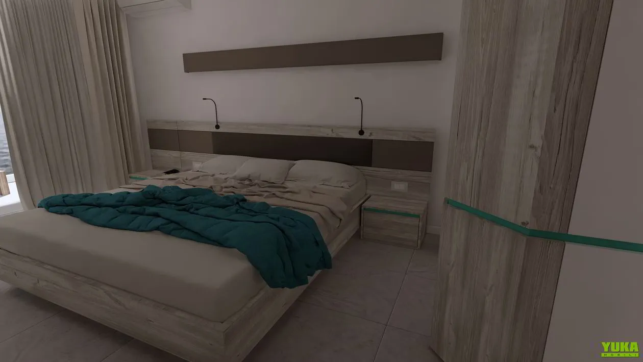 Proiect mobilare apartament cu 2 camere, 70 m², Elaborat, 17 Iulie 2018 — foto 6 din 7